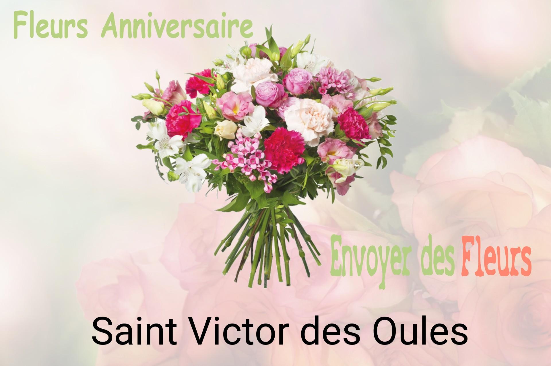 Bouquet de fleurs d’anniversaire livré à Saint-Victor-des-Oules